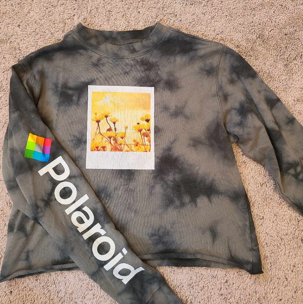 Womens cropped sweatshirt